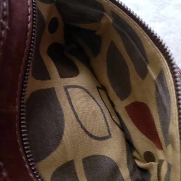 NOT FOR SALE Vintage Fossil Leather Bag - Picture 5 of 6